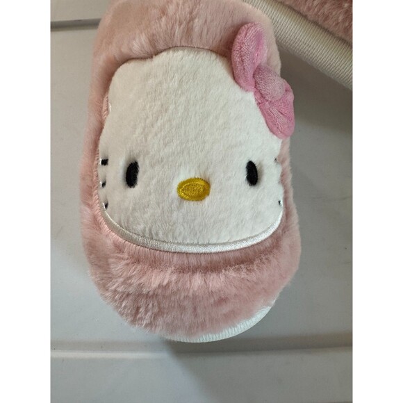 Hello Kitty Clog Pink Women's Slippers Sz. L 9-10 Warm Cozy Comfy House Shoes - Picture 3 of 10